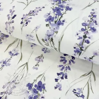 Dekorační látka premium Watercolour lavender field