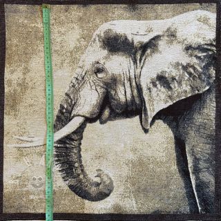 Dekorační látka jacquard Elephant panel