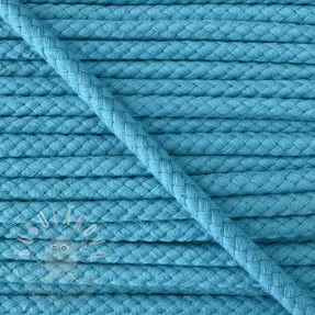 Bavlněná šňůra 8 mm ocean blue