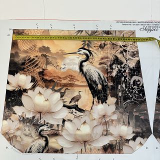 Dekorační látka BAG Heron panel