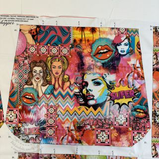 Dekorační látka BAG Kiss panel