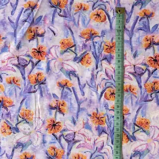 Viskóza RADIANCE Dried flower digital print