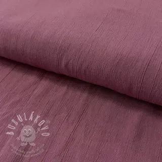 Viskóza se lnem CRINCLE mulberry