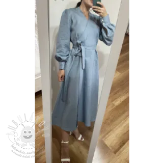 Len předepraný 170 g blue
