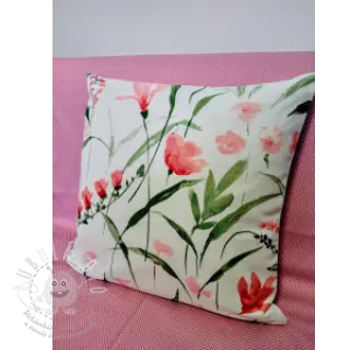 Dekorační látka premium Floral Iris fresia