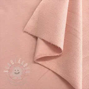 Teplákovina světlá mauve ORGANIC II.třída