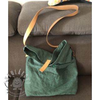 Len předepraný 170 g forest green