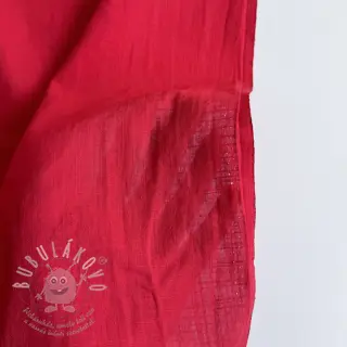 Bavlněná látka se lnem marlboro red