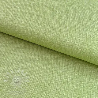Len s bavlnou Fishbone lime