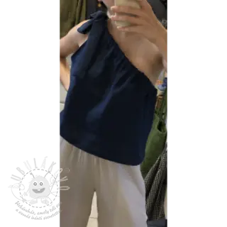 Len předepraný indigo