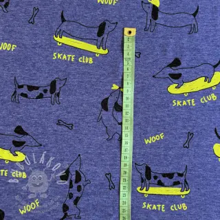 Úplet Skate club cobalt melange