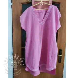 Len předepraný 170 g light pink