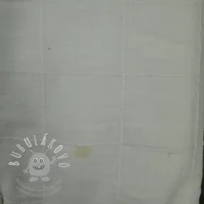 Bavlněná látka VOILE DOBBY off white II.třída