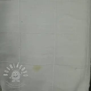 Bavlněná látka VOILE DOBBY off white II.třída