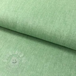 Len s bavlnou Fishbone green