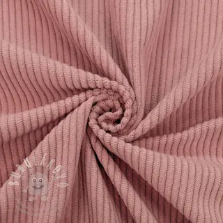 Manšestr 6W COTTON TOUCH old pink