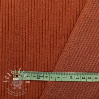 Manšestr 6W COTTON TOUCH rust