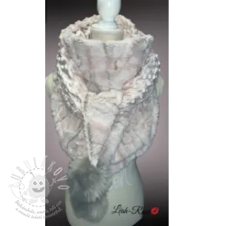 Umělá kožešina Lara rose