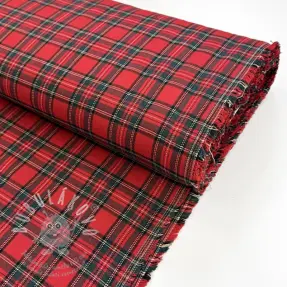 Scottish Check SMALL red