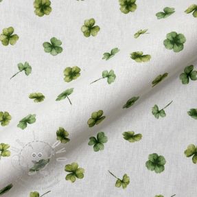 Dekorační látka premium Four Clover Leaf
