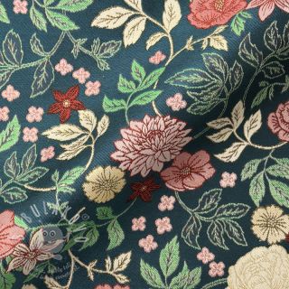 Dekorační látka jacquard Classic Vintage Bloom