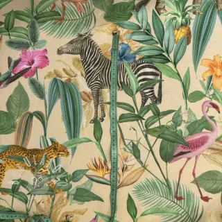 Dekorační látka premium Tropical Jungle Dream digital print