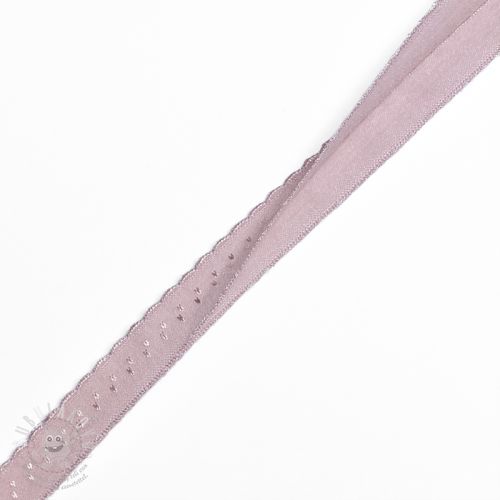 Lemovací guma 12 mm LUXURY washed pink