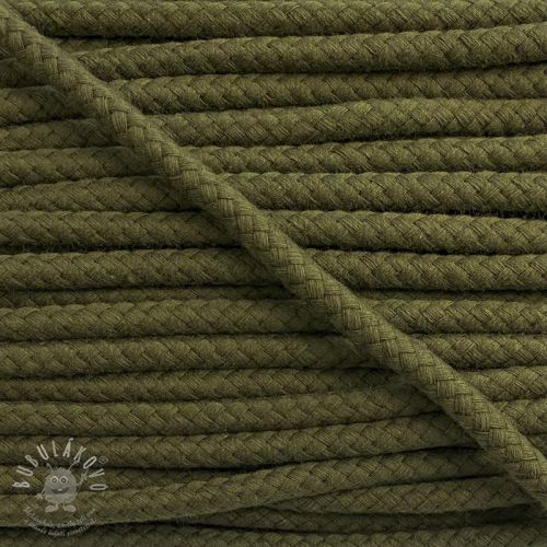 Levně Bavlněná šňůra 8 mm camo green