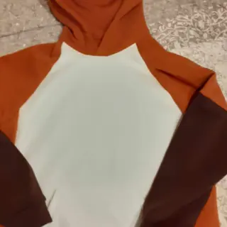 Teplákovina počesaná JOGGING rust