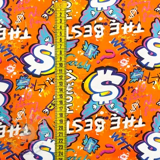 Úplet Money design D digital print