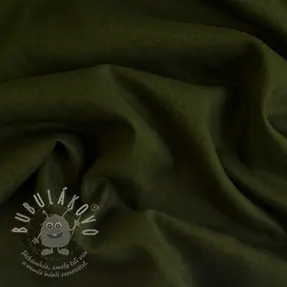 Len předepraný 170 g army green