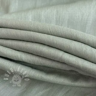 Len předepraný 170 g sage grey