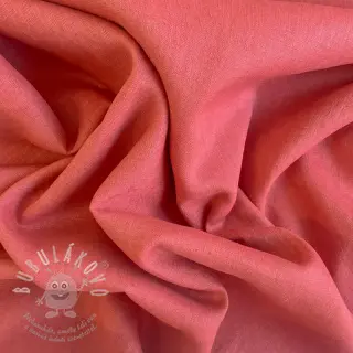 Len předepraný 170 g rose pink
