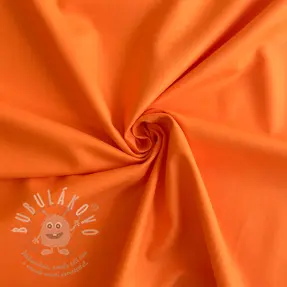 Bavlněný popelín tangerine