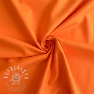 Bavlněný popelín tangerine