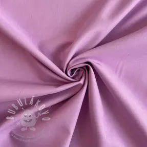 Bavlněný popelín rose lilac