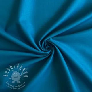 Bavlněný popelín ocean blue