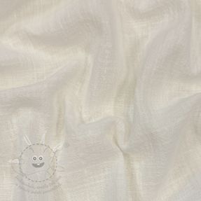 Bavlnená látka SLUB WASHED off white
