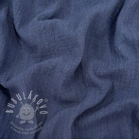 Bavlnená látka SLUB WASHED jeans