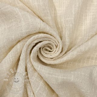 Bavlněná látka SLUB WASHED SIMPLY NATURAL