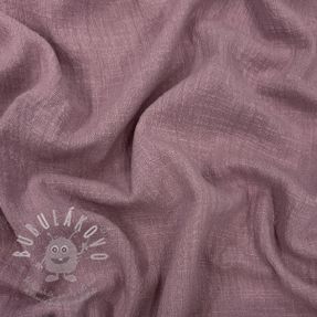 Bavlněná látka SLUB WASHED lavender