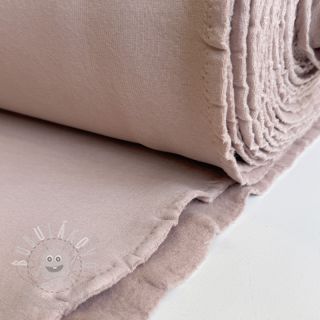 Teplákovina počesaná Urban light pink