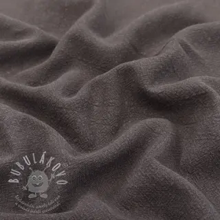 Len předepraný STONEWASHED PREMIUM mocha