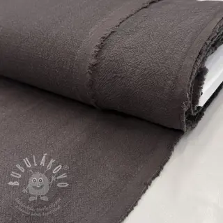 Len předepraný STONEWASHED PREMIUM mocha