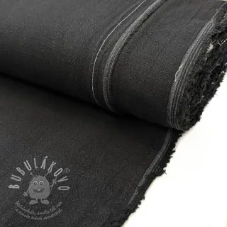 Len předepraný STONEWASHED PREMIUM black
