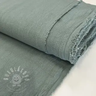 Len předepraný STONEWASHED PREMIUM dark mint