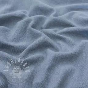 Len předepraný STONEWASHED PREMIUM cloud blue