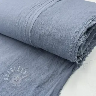 Len předepraný STONEWASHED PREMIUM cloud blue