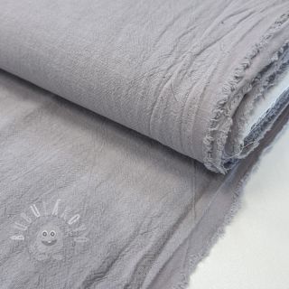 Len předepraný STONEWASHED PREMIUM light grey