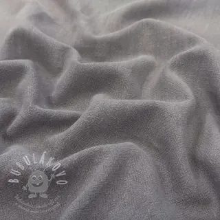 Len předepraný STONEWASHED PREMIUM middle grey